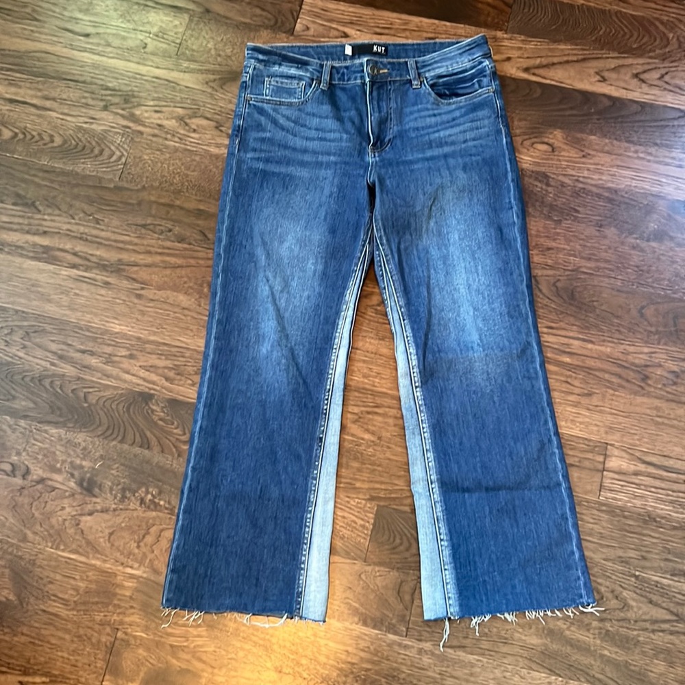 Kut from the Kloth Kelsey High Rise Ankle Flare